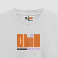 FERA CHILL OUT OVERSIZED T-SHIRT - White, S