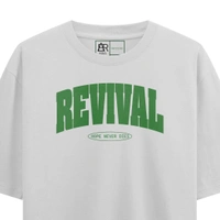 FERA REVIVAL OVERSIZED T-SHIRT - White, S