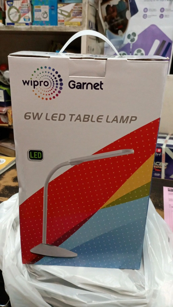 Wipro Table Lamp - White