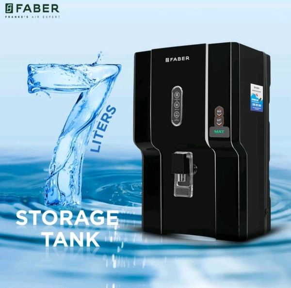 Faber RO Water Purifier  - Black