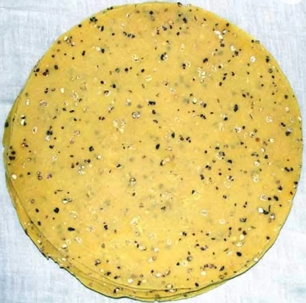 Organic 100% Papad Moong Dal Special (Handmade, Medium Spicy & Rajasthani Flavor) 400gm