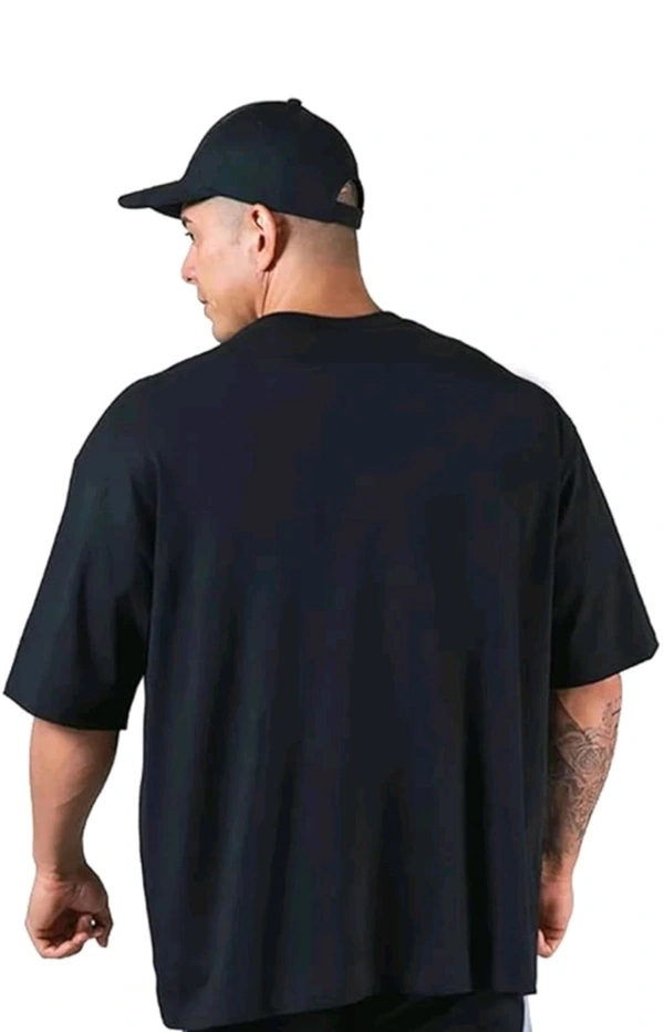 Classical Rhino  Black Oversized Tshirt  - Black, M