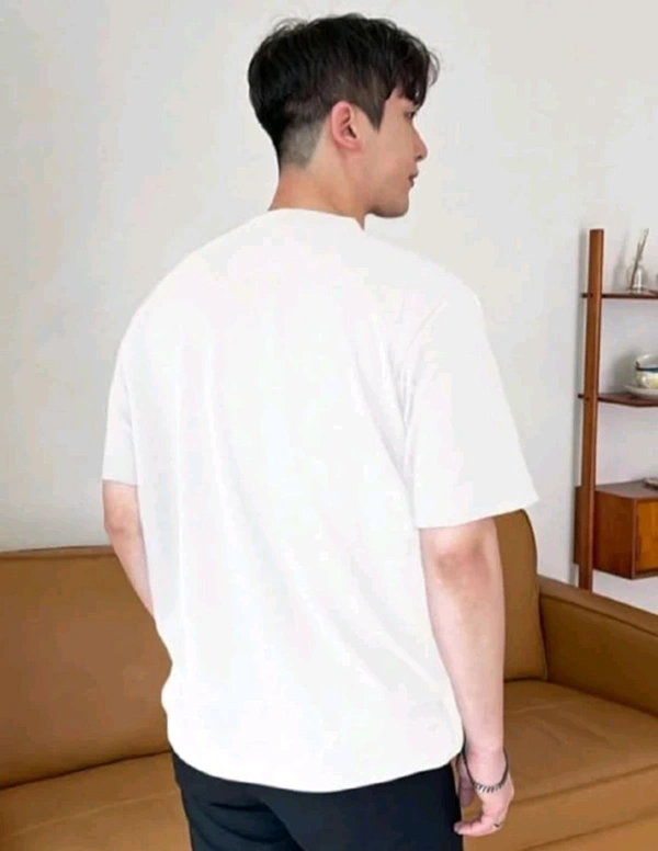 Classical Rhino  White Oversized T-shirt  - White, M