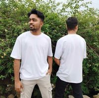 Classical Rhino  White Oversized T-shirt  - White, XL