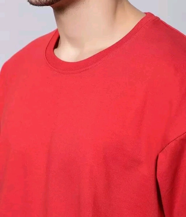 Classical Rhino  Red Oversized T-shirt  - Red, M