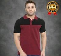 Classical Rhino  Combo Polo Neck Tshirt  - L