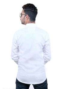 Classical Rhino  Formal Shirts  - White, L