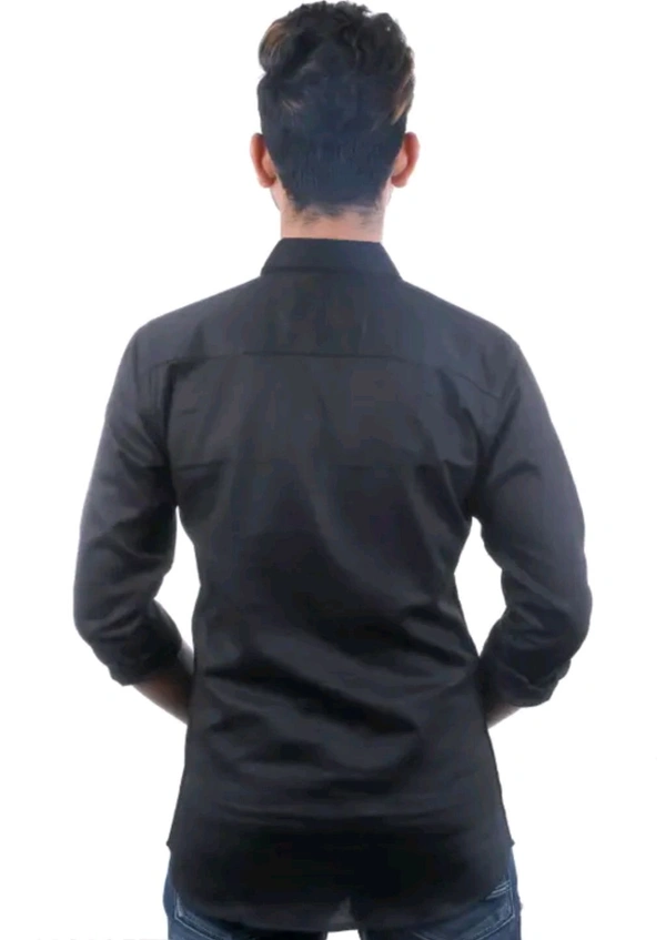 Classical Rhino  Formal Shirts  - Black, L