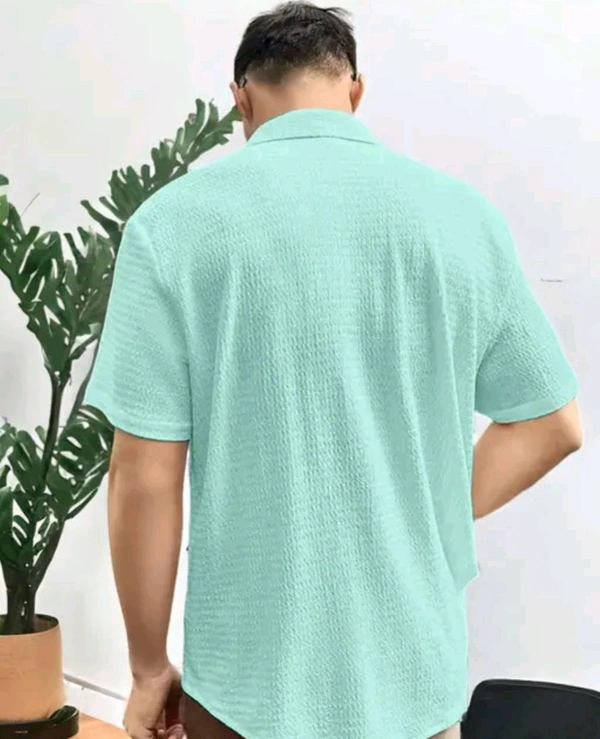Classical Rhino  Popcorn Shirt For Mens  - M