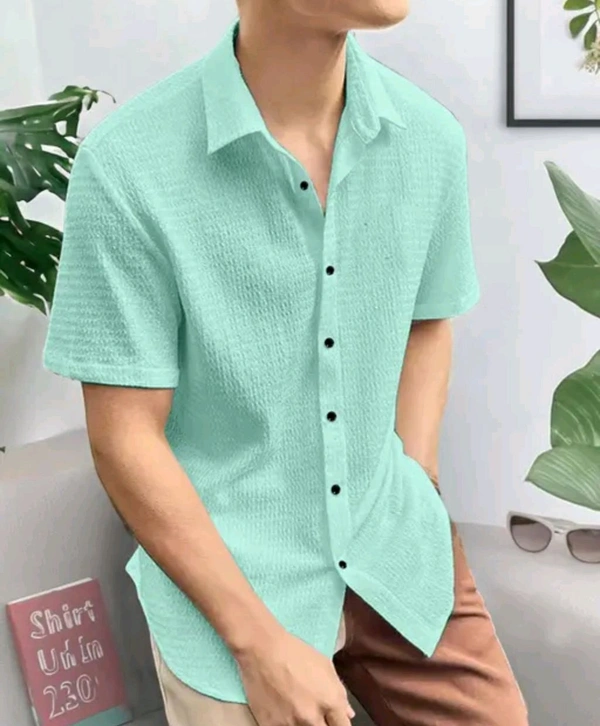 Classical Rhino  Popcorn Shirt For Mens  - M
