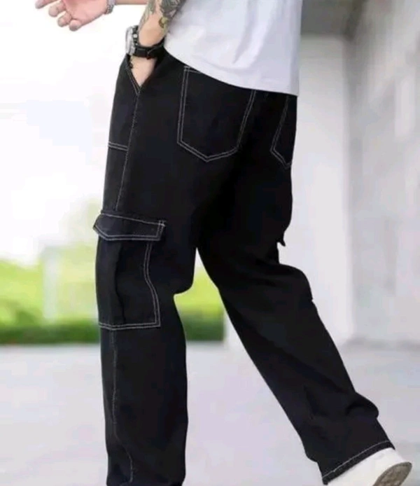 Classical Rhino  Baggy Jeans Pant  - 32