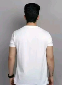 Classical Rhino  White And Black T-shirt  - White, M