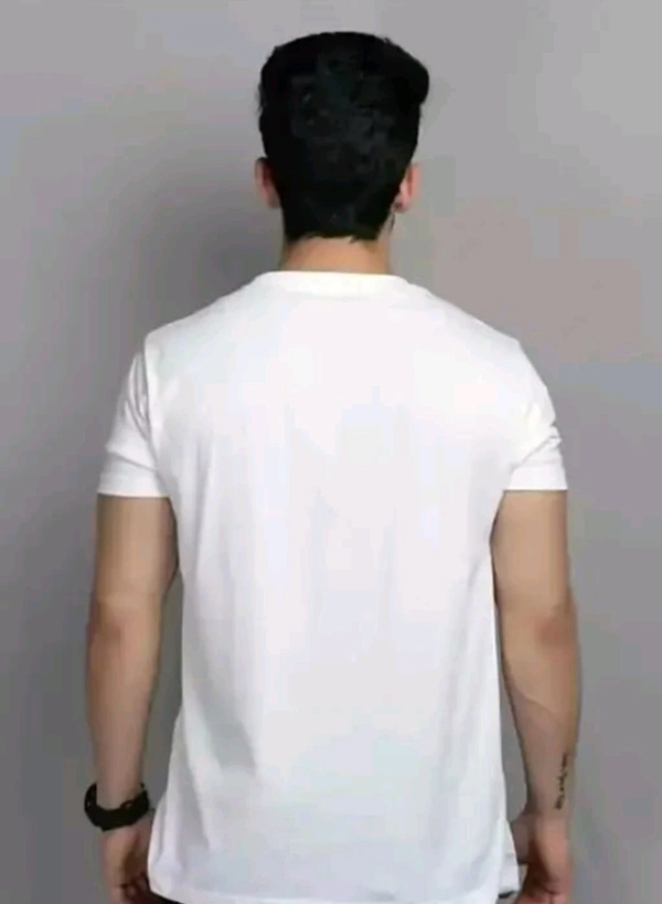 Classical Rhino  White And Black T-shirt  - White, M