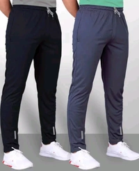 Classical Rhino  Men's Solid Track Pant (Pack Of 2) - 36