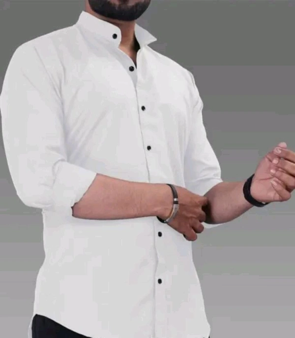 Classical Rhino  Stylish Graceful Mens Shirts  - Mercury, XL