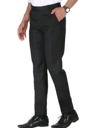 Classical Rhino  Black Formal Pants  - 34