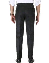 Classical Rhino  Black Formal Pants  - 38