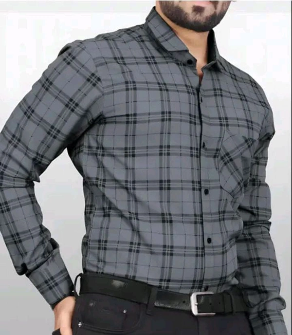 Classical Rhino  Causal Full Sleeve Shirt  - M