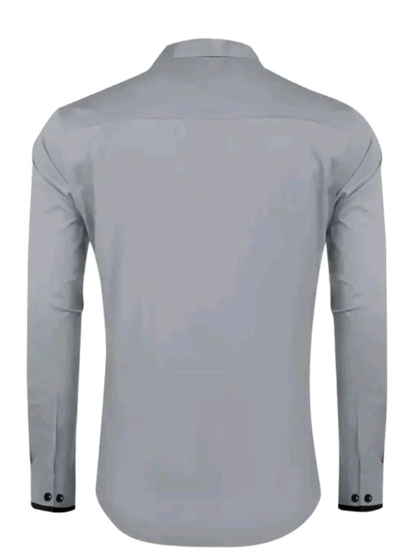 Classical Rhino  Formal Solid Collar Shirt  - Martini, M