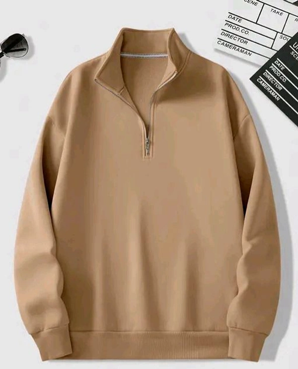 Classical Rhino   Verdon new men collar chain hoodie multi color Fabric - Gold, M