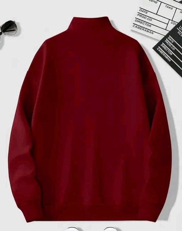 Classical Rhino   Verdon new men collar chain hoodie multi color Fabric - Guardsman Red, M