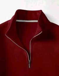 Classical Rhino   Verdon new men collar chain hoodie multi color Fabric - Guardsman Red, M