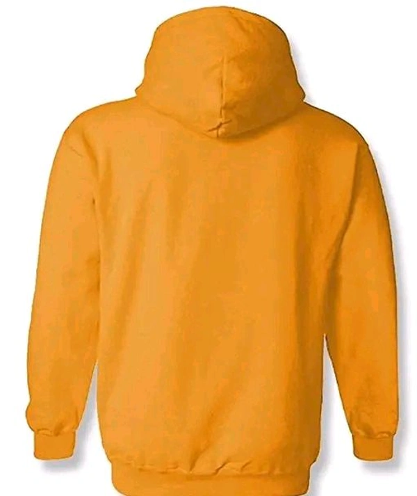 Classical Rhino Fashion Outfit Men's plain Round Neck Full Sleeves Sweatshirt  - Web Orange, M