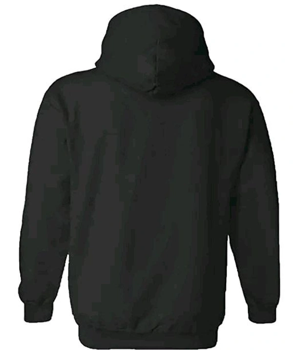 Classical Rhino Fashion Outfit Men's plain Round Neck Full Sleeves Sweatshirt  - Black, L