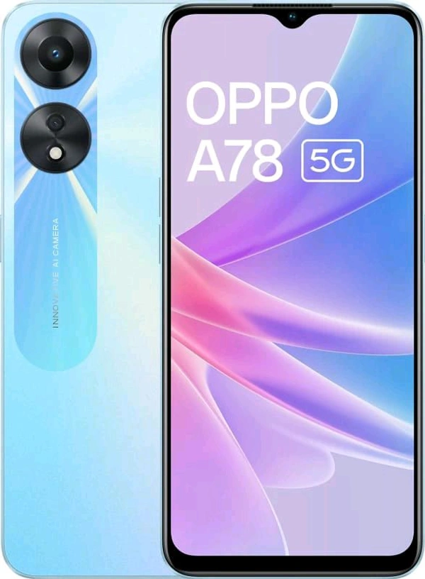 Oppo A78 5g (Glowing Blue)  - Blue