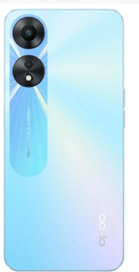 Oppo A78 5g (Glowing Blue)  - Blue