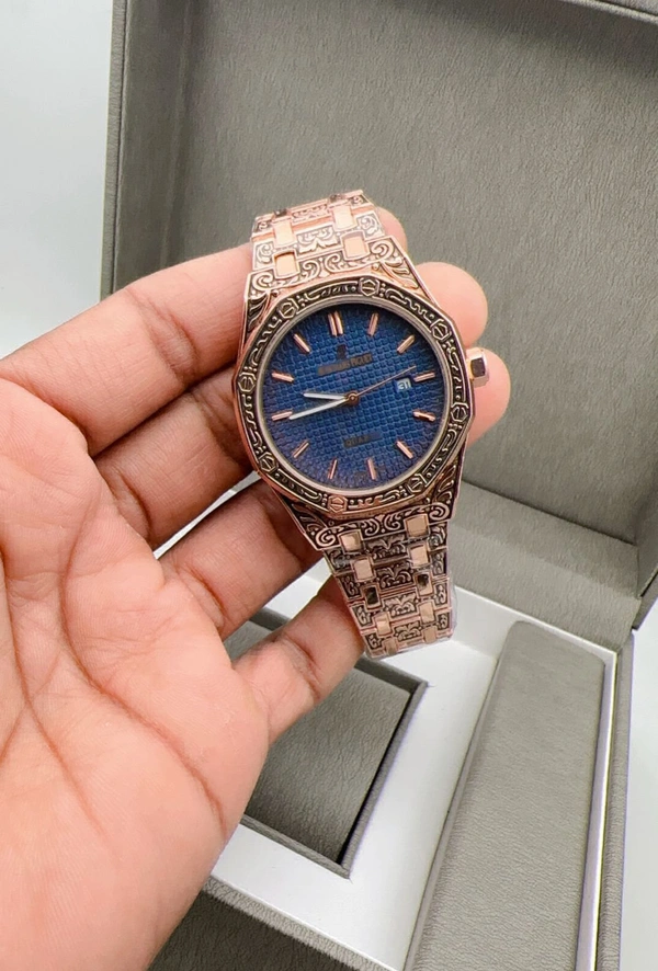 AP Men’s watch date / Casual Watch Premium Quality Dual 