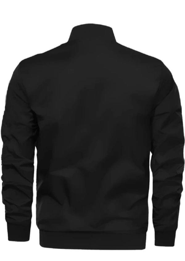 Winter Wear Jacket With Comfortable  - Black, Xl