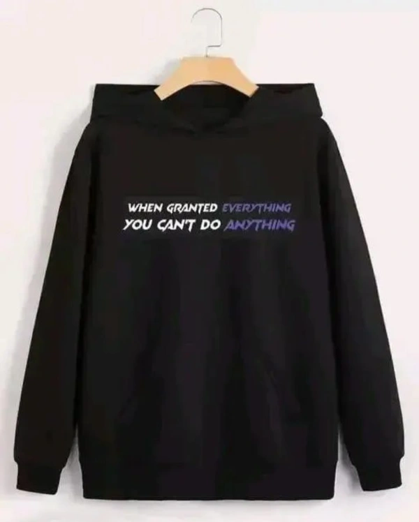 Trendy Anime Hoodie  - XL