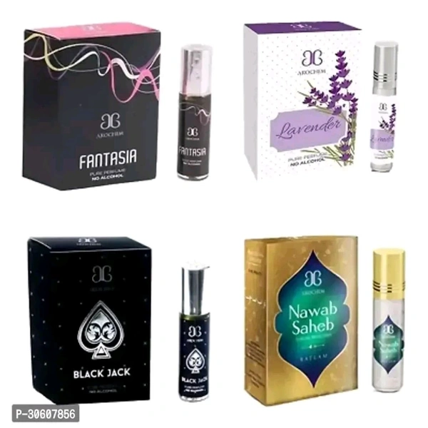 Most Demanding Premium Attar Combo Pack Of 4 