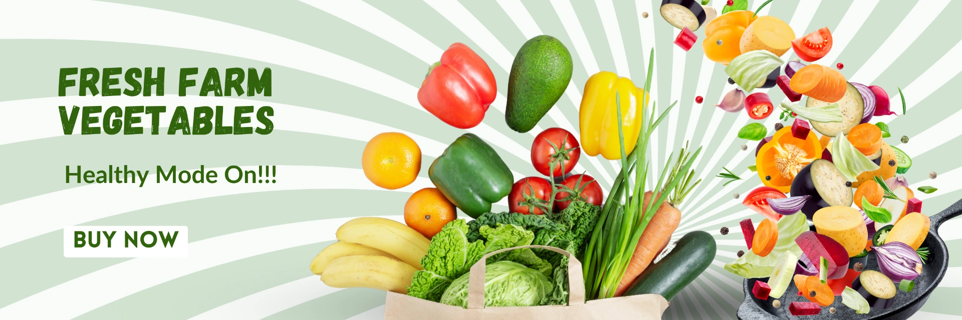 Fresh farm vegetables