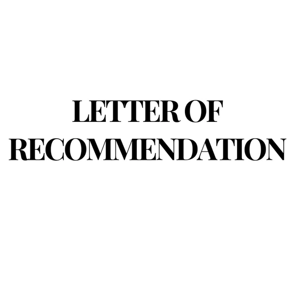 University Application Essay (LOR) 
