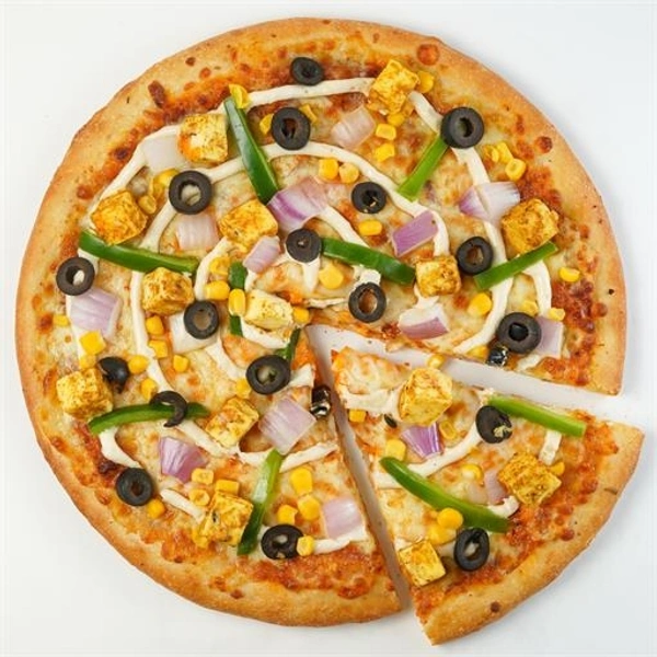 Babycorn Capsicum Pizza  - Medium 8 Inches