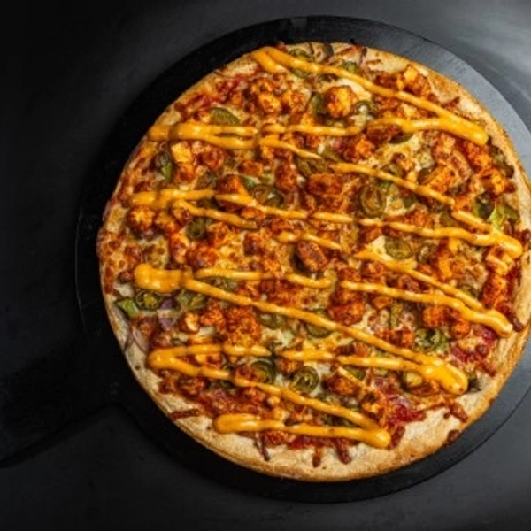 Soya Chap Chilli Exotic Pizza  - Small 6 Inches