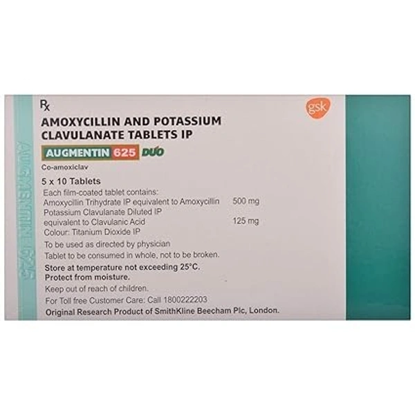 Augmentin 625 Duo