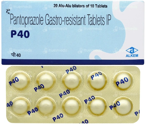 P 40 (pantoprozole)
