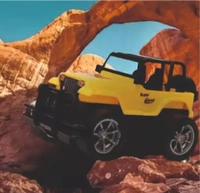Thar Jeep Toy - Remote Control Jeep - Yellow