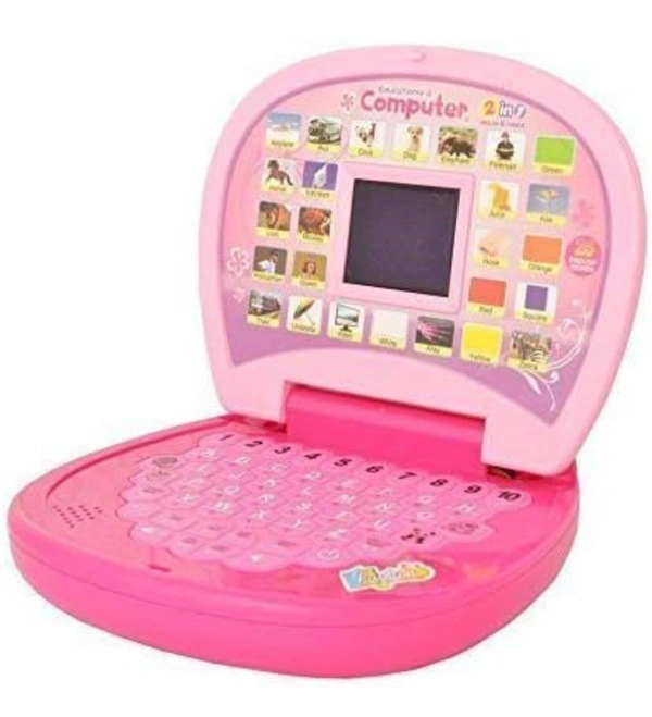 Mini Learning Laptop For Kids (With LED Display)