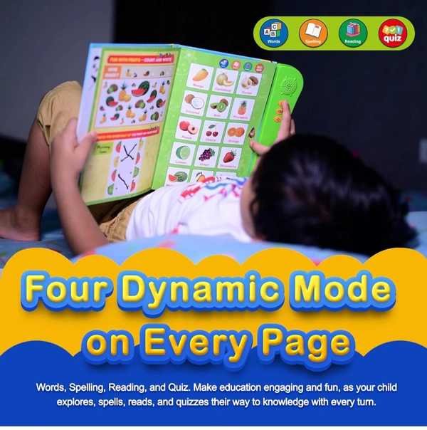 SS E-Book for Kids - Interactive Learning - Come on Children Let's Study - English Alphabets, Simple Numbers, Stories, Literature, Animals, Rhymes E-Book
