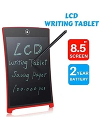 Prancing Unicorn LCD Writing Pad Tablet for Kids Age 3-4-5 Years 8.5 Inch E-Slate Portable Writting Learning Slate Erasable Electric Board with Pen (Black & White)