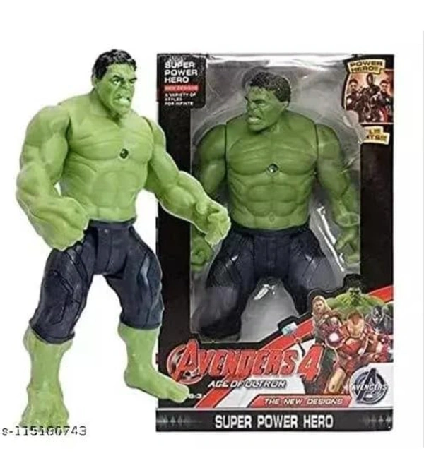 Avengers Superhero Hulk Bruce Banner Avengers Action Figure Toy for Kids Boys (6 inch) (Green) 1