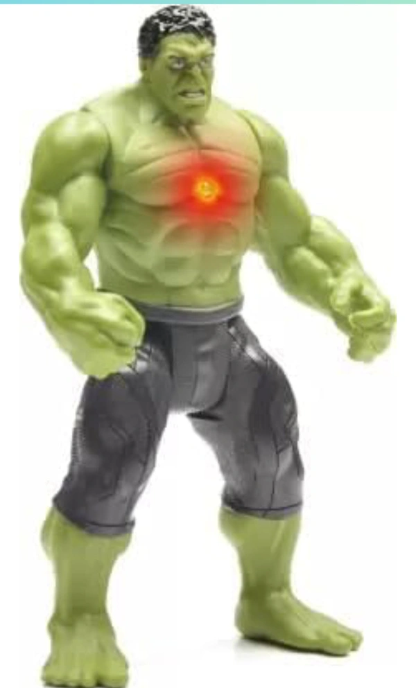 Avengers Superhero Hulk Bruce Banner Avengers Action Figure Toy for Kids Boys (6 inch) (Green) 1