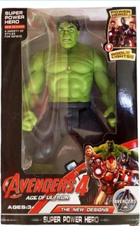 Avengers Superhero Hulk Bruce Banner Avengers Action Figure Toy for Kids Boys (6 inch) (Green) 1