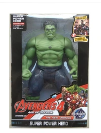 Avengers Superhero Hulk Bruce Banner Avengers Action Figure Toy for Kids Boys (6 inch) (Green) 1