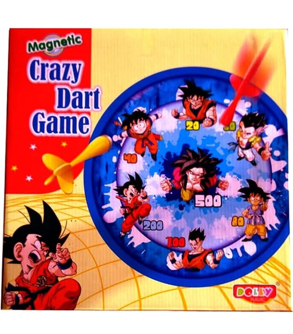 India Magnetic Crazy Dart Game for Kids | Multicolor - Pack of 1