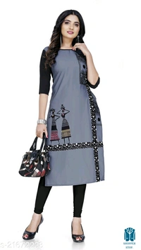 Trendy Drishya KurtisFabric: Crepe - 